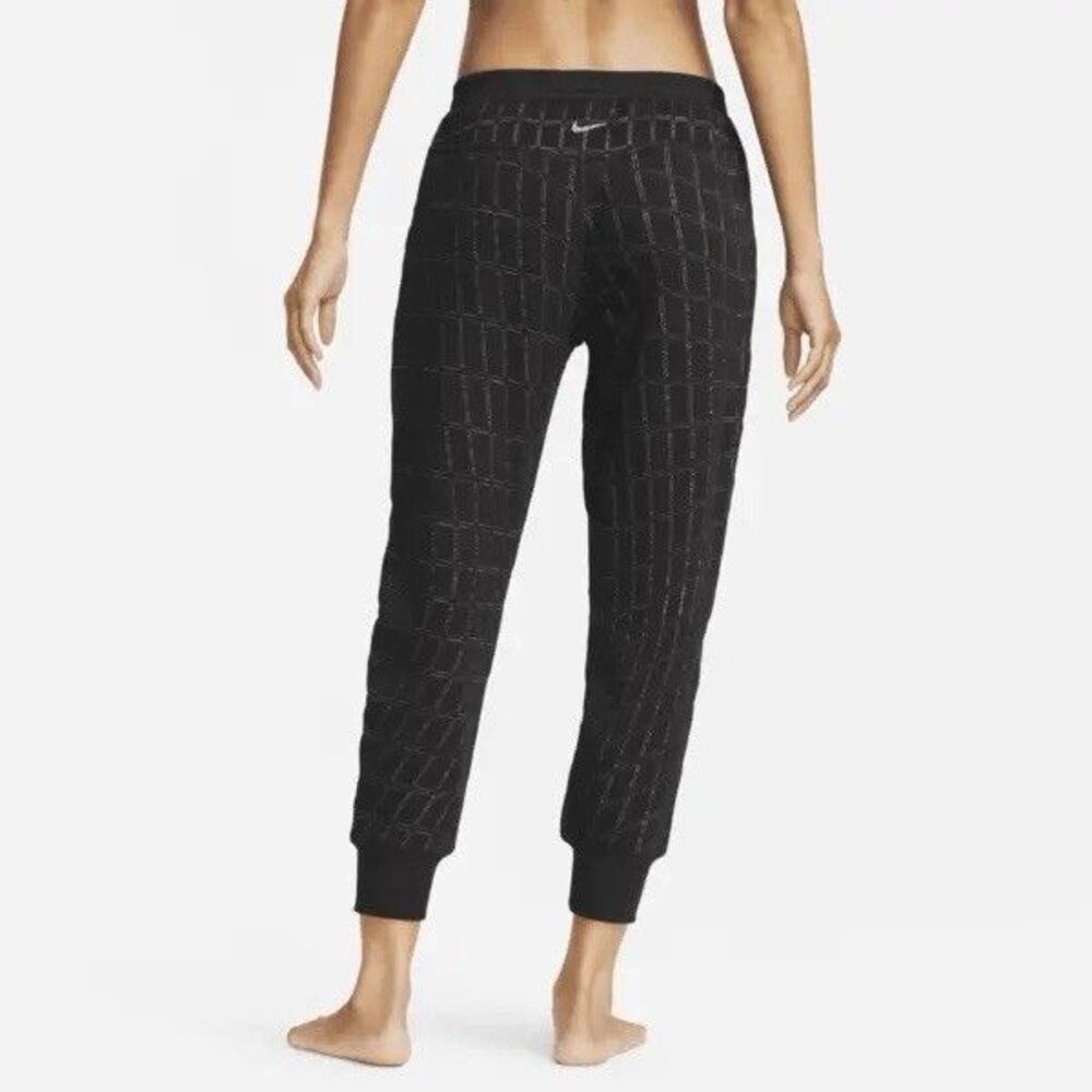 Nike Women's XS Yoga Luxe 7/8 Therms-Fit Reversible Fleece Jogger DQ6314-010